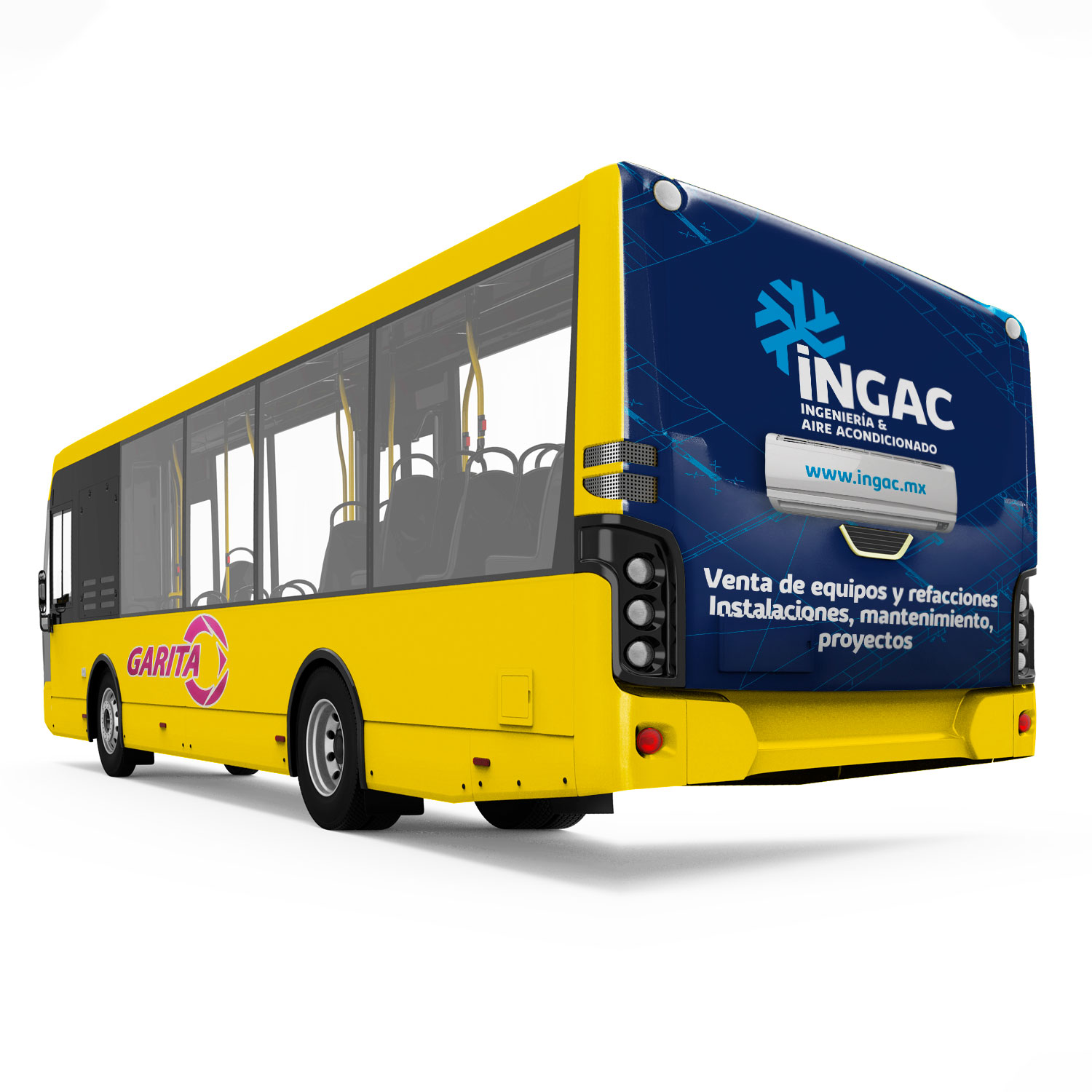 logo INGAC hecho por icame