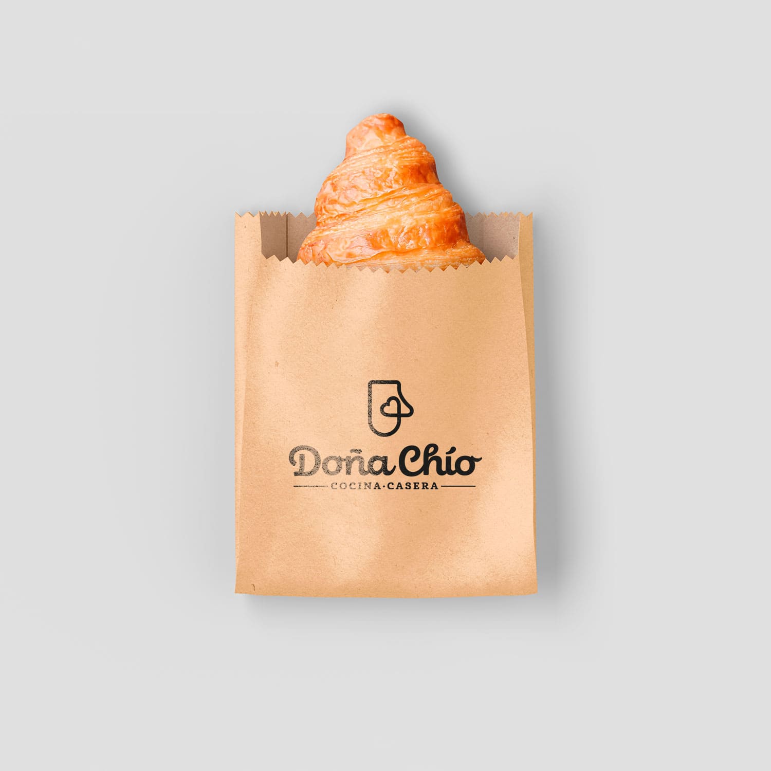 Doña Chío logo diseñado por icame