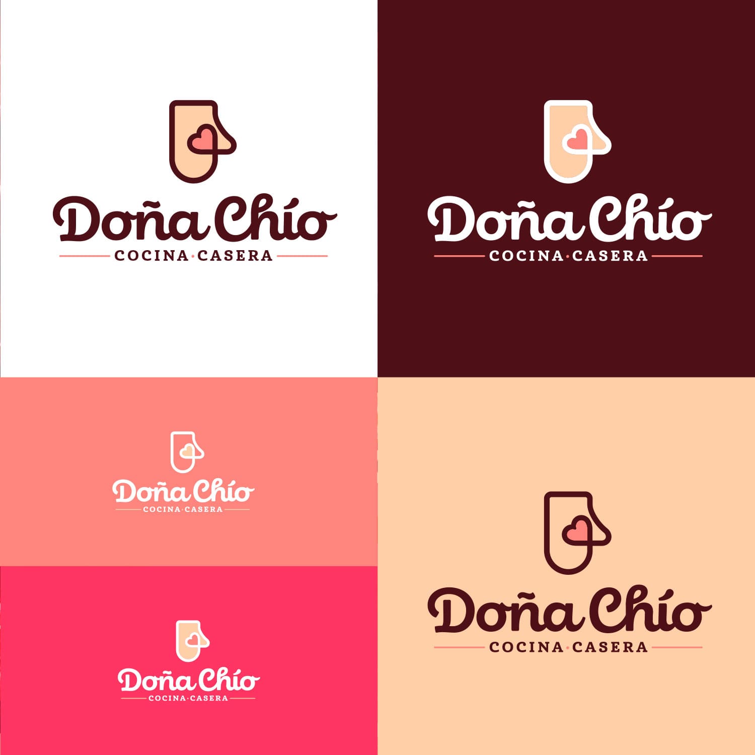 Doña Chío logo diseñado por icame