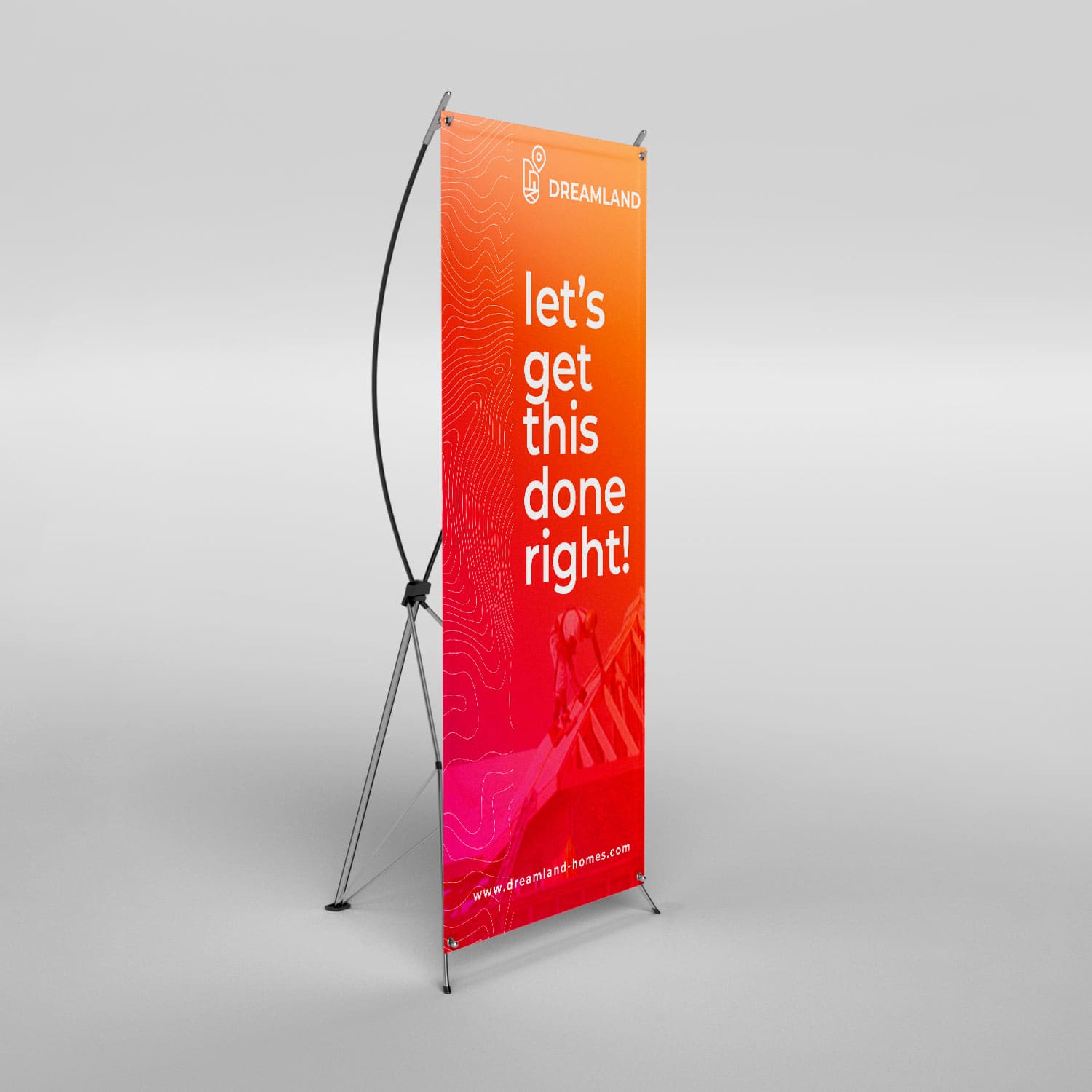 Dreamland Homes Florida logo designed by icame