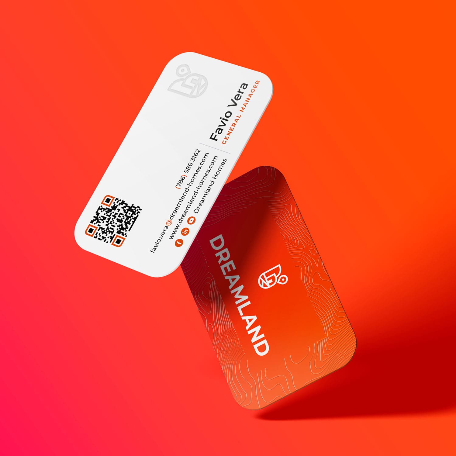 Dreamland Homes Florida logo designed by icame